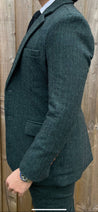 Forest Green Tweed Men's Jacket